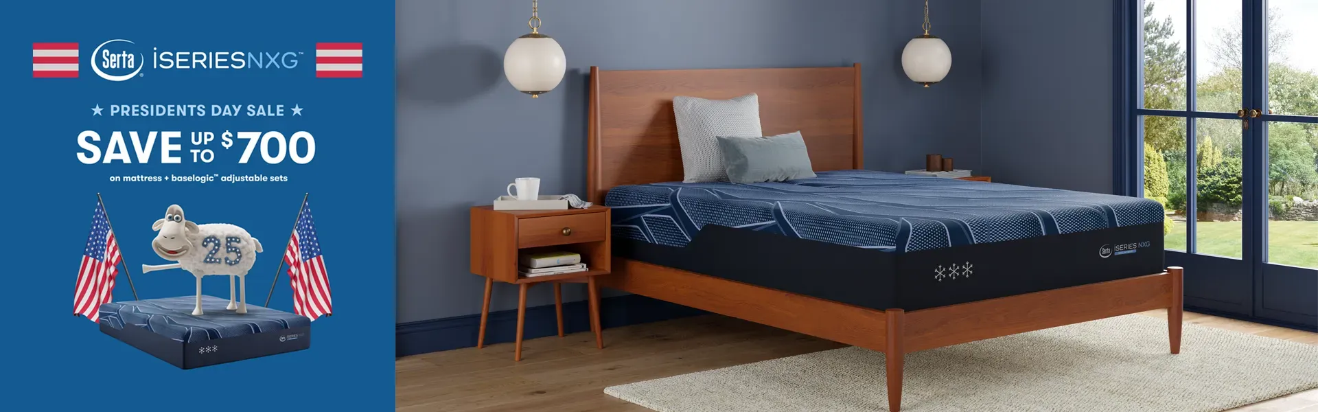 Promo Banner for Serta ISeries NXG